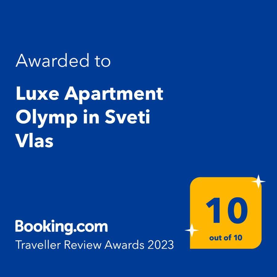 Luxe Apartment Olymp In Sveti Vlas Exteriér fotografie